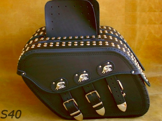 Kožené bočné brašne 2ks (S40)