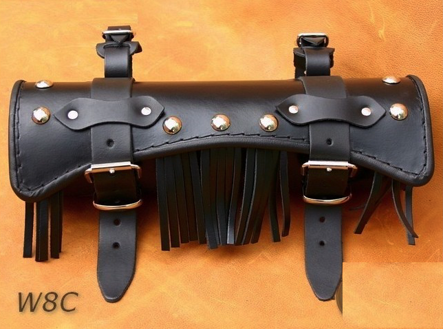 Kožená predná rolka na motocykle (W8C)