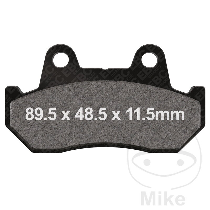 Predné/zadné brzdové platničky EBC FA069/3 organické – Honda GL 1500, Honda GL 1200, Honda VF 750