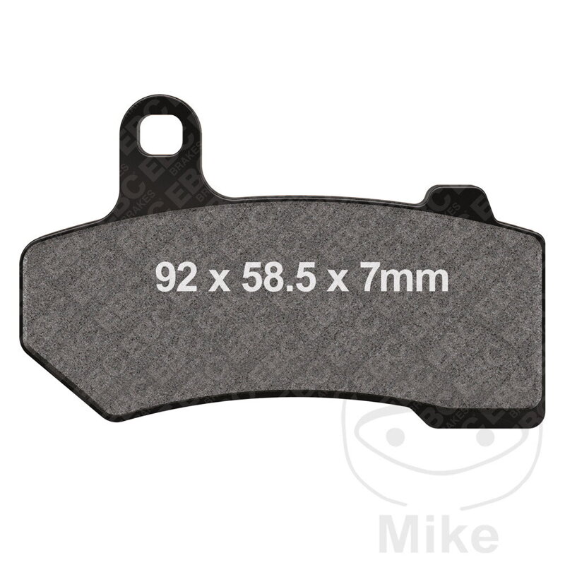 Predné/zadné brzdové platničky EBC FA409 organické, štandard – Harley-Davidson RH 975, Harley-Davidson FLHR 1584, Harley-Davidson FLHRC 1584