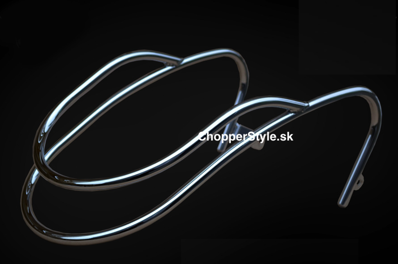 MOTON - Chrómovaný rám na predný blatník pre HONDA SHADOW 750 C3 I C4 I C5