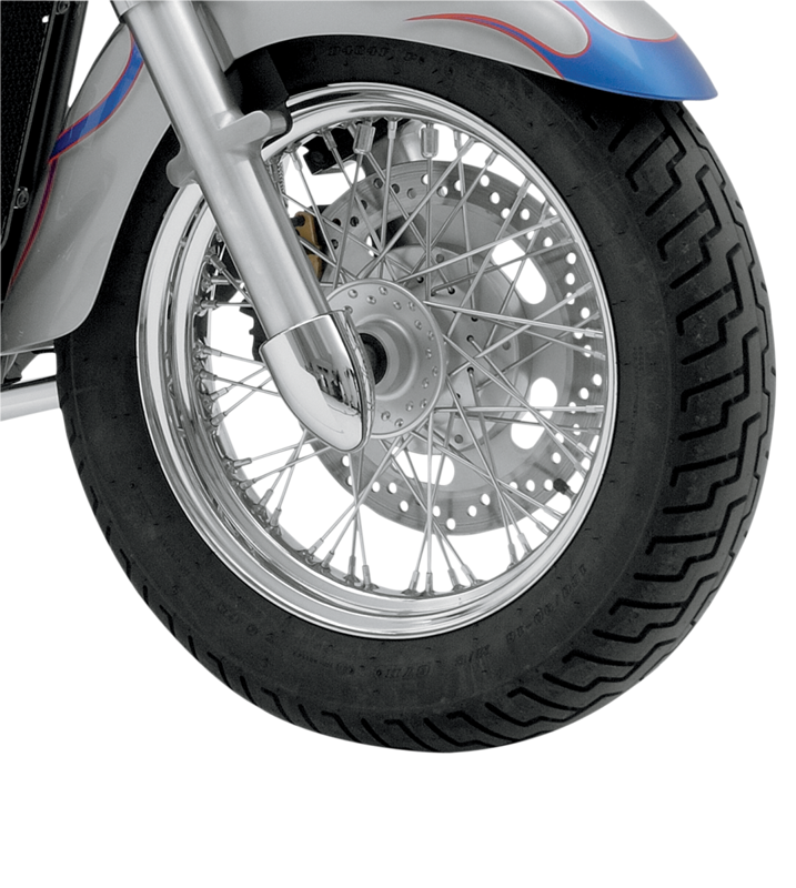 Chrómované kryty matice predného kolesa pre motocykle Yamaha / Suzuki / Kawasaki