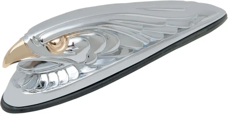 Chrómovaný orol na predný blatník pre motocykle