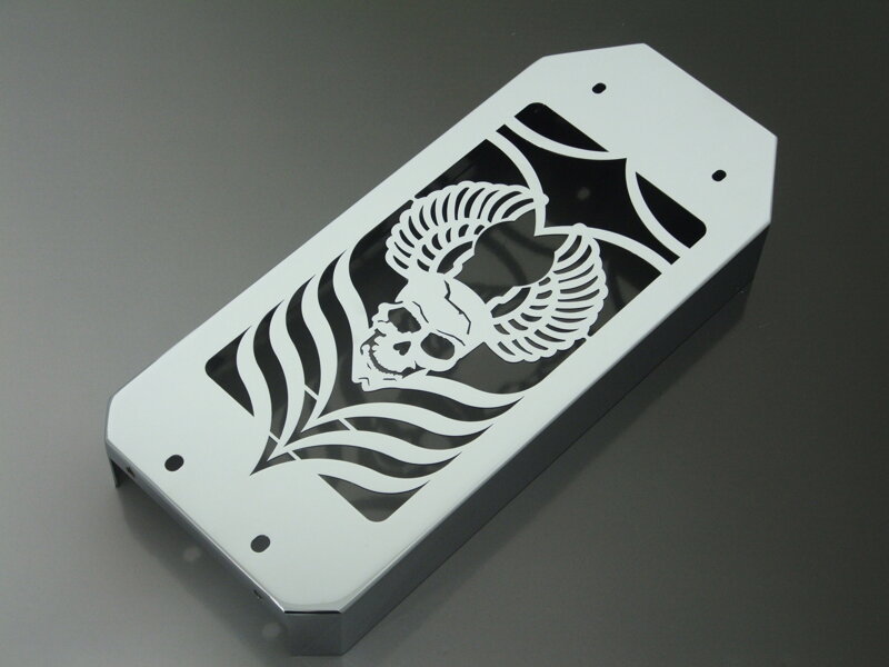 Chrómovaný kryt chladiča pre Suzuki VS 600 / 700 / 750 - Smrtka