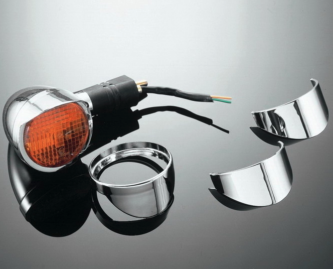 Štítky na originálne blinkre, hladké - SUZUKI VL1500/VL800/M800/C800/VZ1600 (2ks)