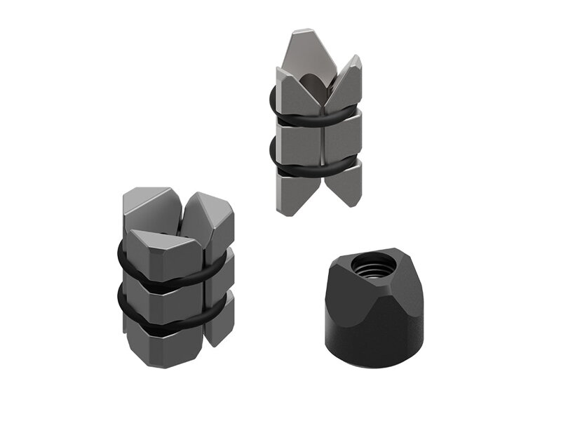 Quad Lock - Pro verzia sada rozperných vložiek pre držiaky telefónu do krku riadenia