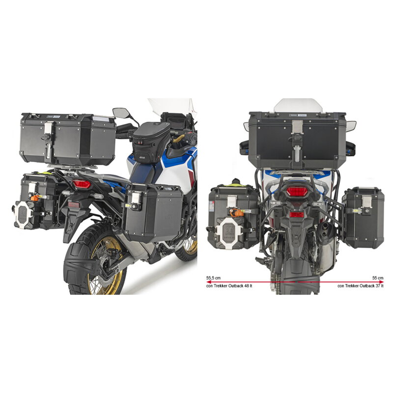 GIVI BOČNÉ NOSIČE HONDA CRF1100L AFRICA TWIN/ADVENTURE SPORTS (20-24) PLO1178CAM