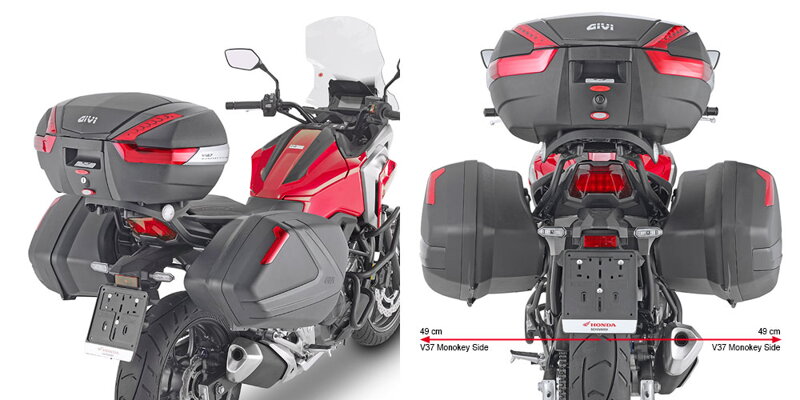 GIVI BOČNÉ NOSIČE HONDA NC 750 X (21) PLX1192