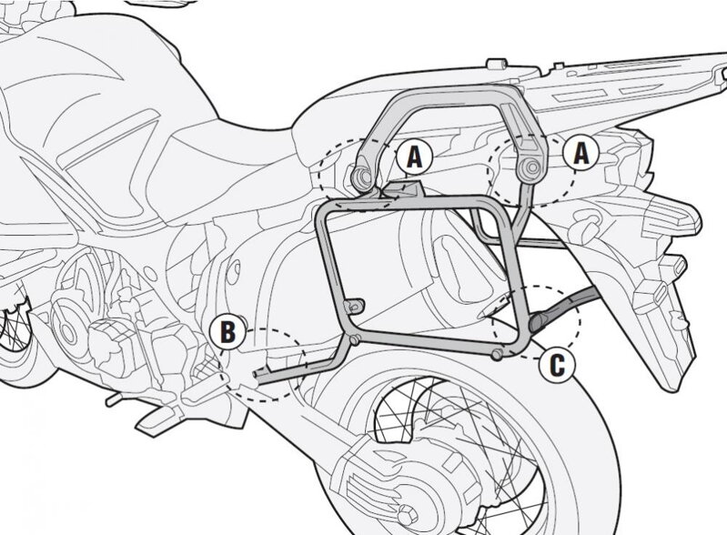 GIVI BOČNÉ NOSIČE YAMAHA XT 1200 Z/ZE SUPER TÉNÉRÉ PL2119
