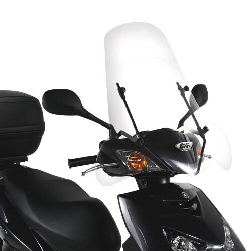 GIVI PLEXI DYLAN-BEVERLY-B&W '04 102A