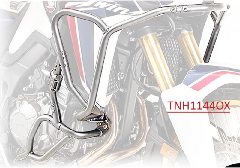 GIVI VRCHNÉ PADACIE RÁMY SIVÉ HONDA CRF 1000L AFRICA TWIN (16-19) TNH1144OX