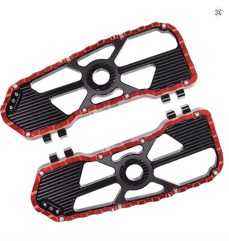 Predné Platne Vodiča Harley-Davidson Touring 2009–2025 / Čierno-červené