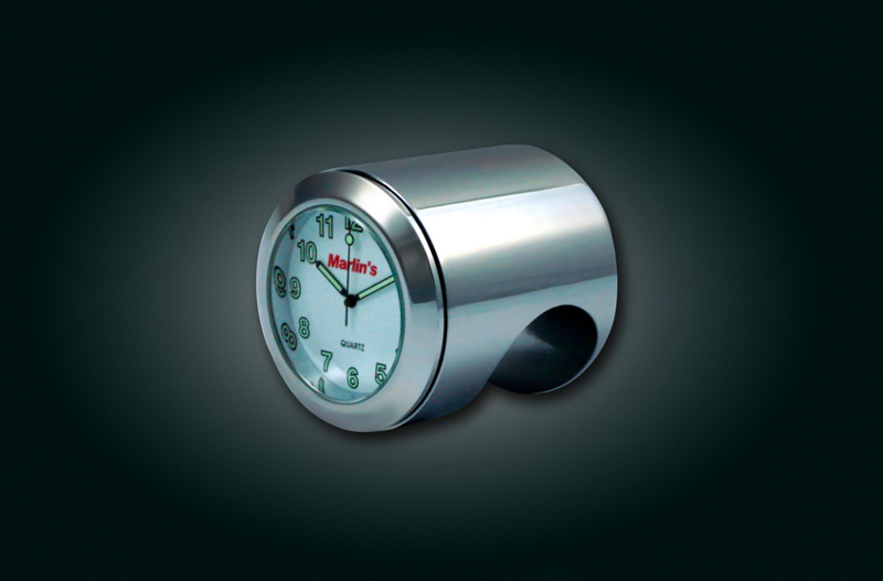 Hodinky na 25/22mm riadidlá motocykla (6053)