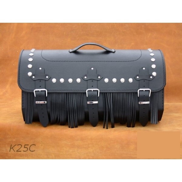 Kožená zadná brašňa - kufor - 1ks (K25C)