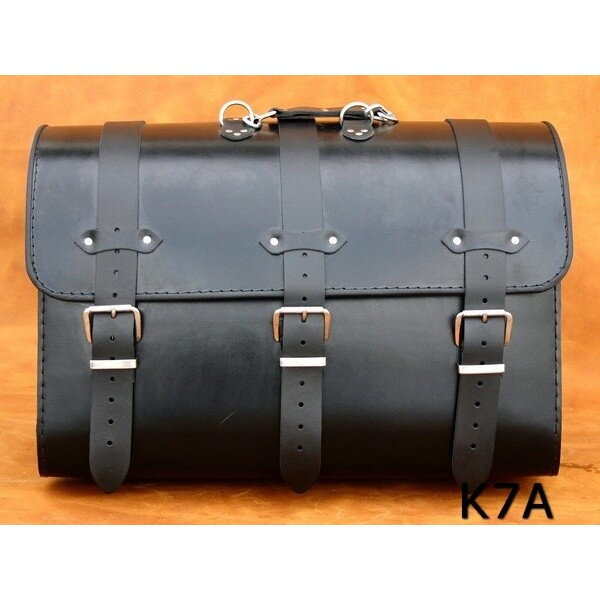 Kožená zadná brašňa - kufor - 1ks (K7A)