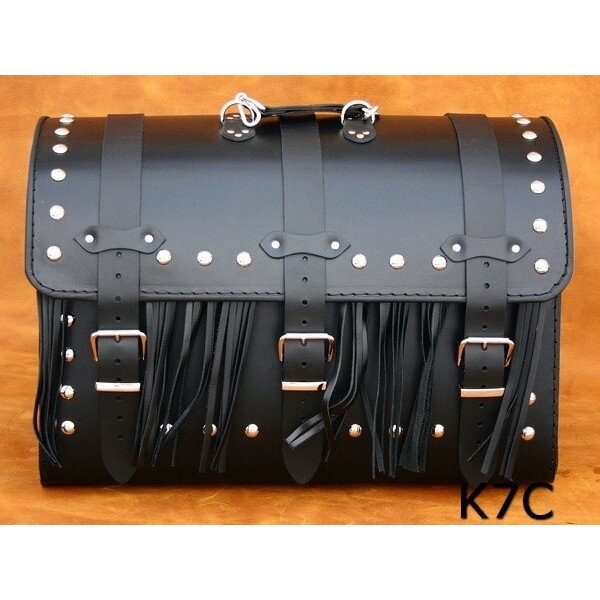 Kožená zadná brašňa - kufor - 1ks (K7C)