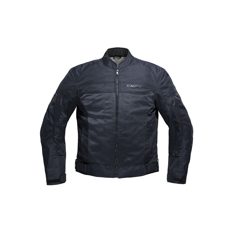 Difi - Air Pánska letná textilná bunda na motocykel - modrá