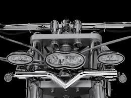 Chrómovaný držiak prídavných svetiel pre Yamaha XVS 1900 Midnight Star / Road Star - 682-121