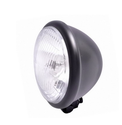 Hlavné svetlo na motorku Highway Hawk BATES, d = 140mm, E-mark, čierne (1ks) 68-1432B