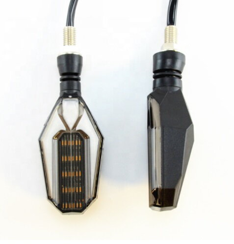 LED smerovky s bielym svetlom, predné, 2 ks 