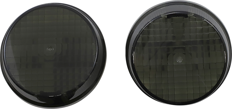 Sklíčka smeroviek pre motocykle Honda a Kawasaki - tmavé