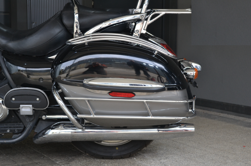 Ochranný rám na bočné brašne - Kawasaki VN1700 Voyager/Nomad