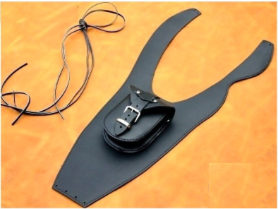 Koža na nádrž pre Yamaha XVS Drag star 650 - čierna hladká