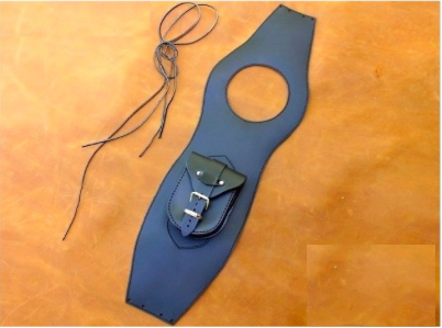 Koža na nádrž pre Yamaha XVS1300 Midnight Star - čierna hladká