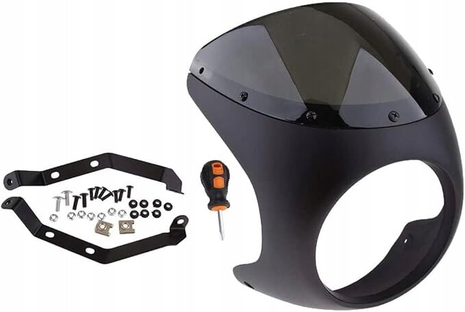 Univerzálna predná maska v štýle cafe racer pre motocykle 