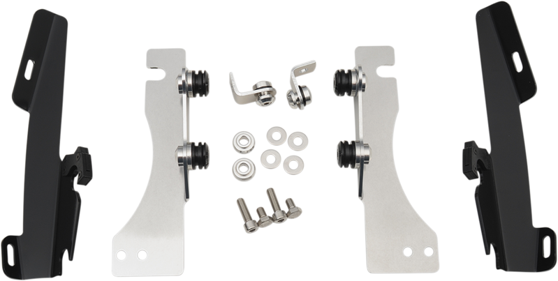 Montážna sada na masku Batwing pre Suzuki VL800 - čierna