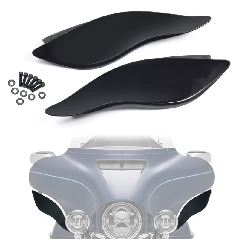 Deflektory na masku batwing pre Harley Davidson Electra Glide, Street Glide, Ultra Limited 2014-2024