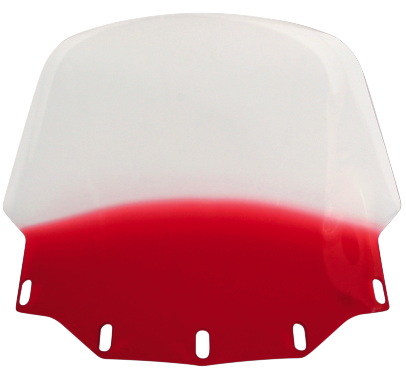 Motocyklové plexisklo 28" pre Honda GoldWing GL 1500 - červené