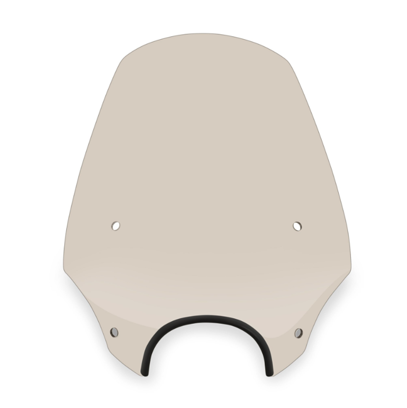 Motocyklové plexisklo El Paso pre Honda CMX Rebel 500 2017-2023 - priesvitné 