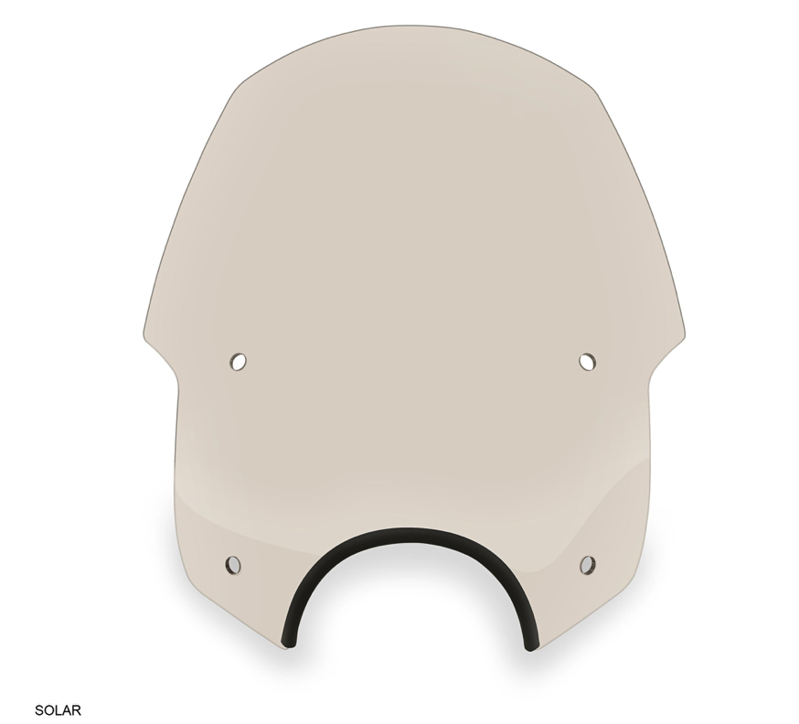 Motocyklové plexisklo Alley Cat pre Honda CMX Rebel 500 2017-2023 - priesvitné cca 72%