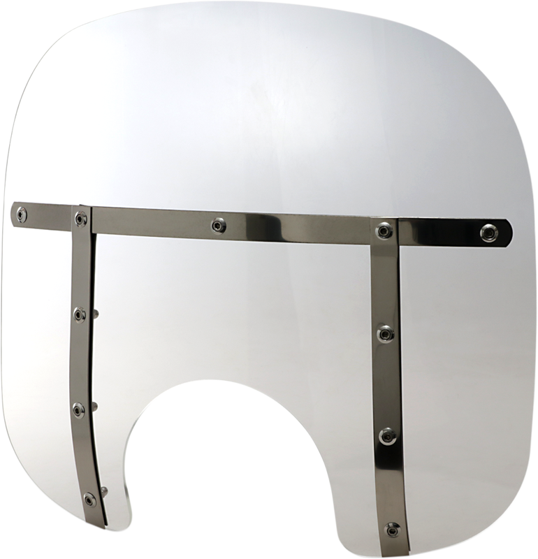 Memphis Shades - Fats bob 13" motocyklové plexisklo - číre