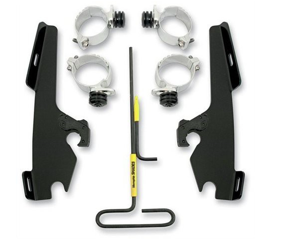 Montážna sada na masku Batwing - čierna