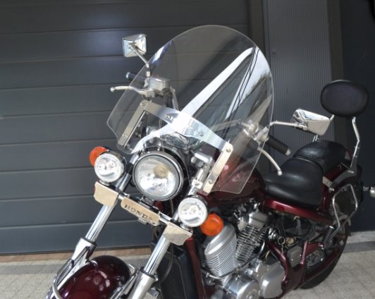 Veľké akrylové plexisklo pre Honda Shadow VT600 