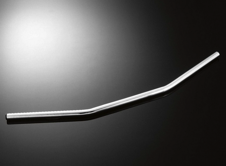 Oceľové riadidlá DRAG STYLE WIDE 25mm / 80cm (s prelisom), chróm (55-208)