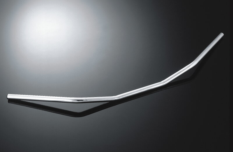 Oceľové riadidlá FLYER WIDE 25mm / 100cm (s prelisom), chróm (55-206)