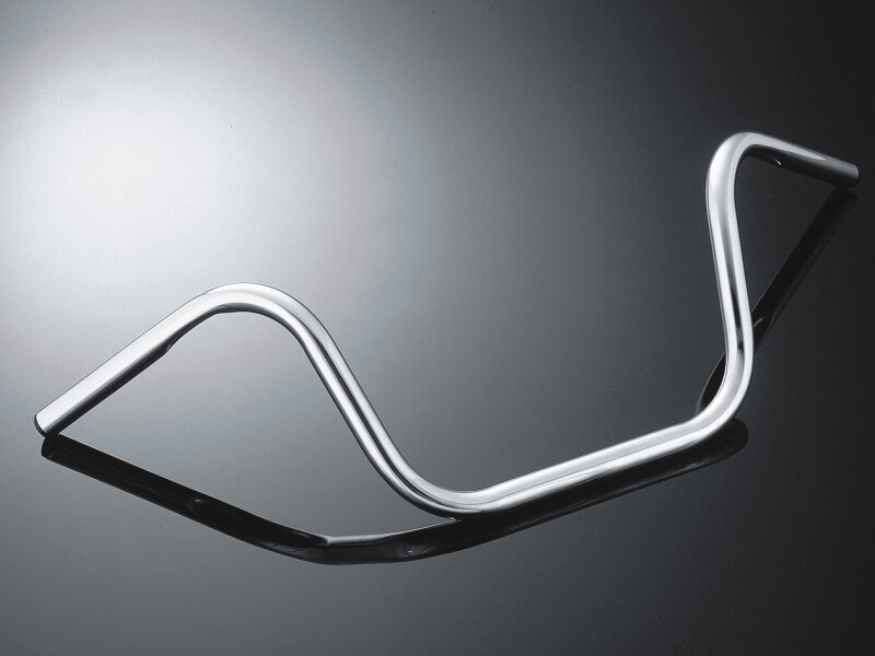 Oceľové riadidlá STREET LOW 22mm / 82cm, chróm (55-241)