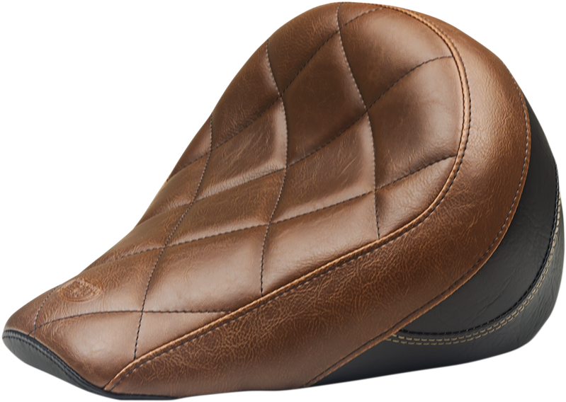 Mustang - Kožené sólo sedlo vodiča pre Indian Scout 