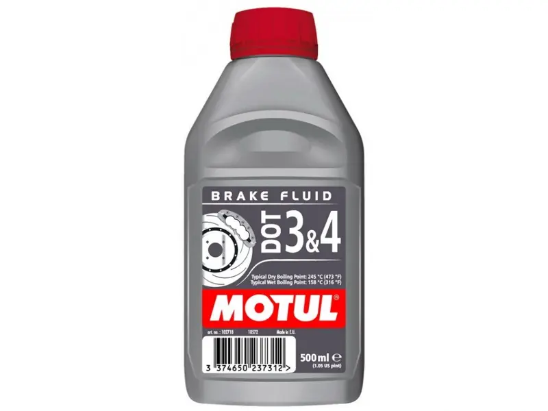 BRZDOVÁ KVAPALINA MOTUL DOT 3 & 4 0,5L