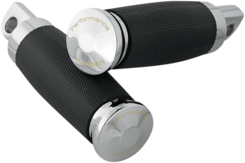 PM - Chrómované stupačky vodiča / spolujazdca pre Harley Davidson