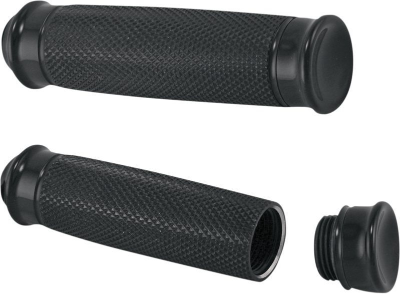 TODD'S CYCLE - Čierne stupačky vodiča / spolujazdca pre Harley Davidson