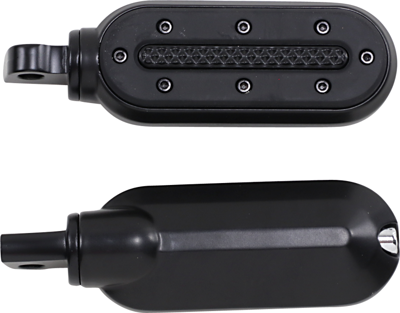 Heavy - Univerzálne stupačky pre motocykle - čierne