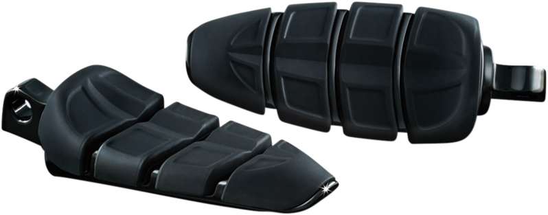 Kinetic - Univerzálne stupačky pre motocykle - čierne