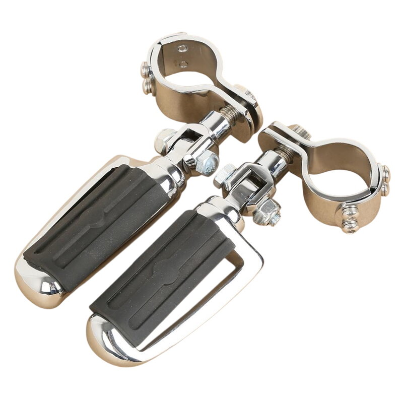 HD - Univerzálne chrómované predstupačky na padací rám 25-35mm - pár