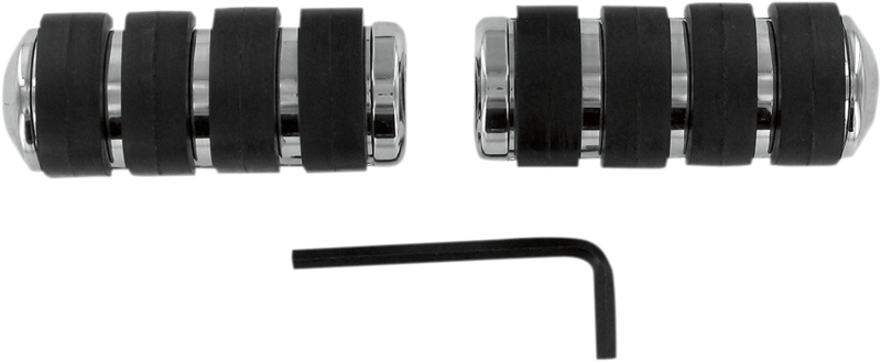 Univerzálne stupačky LARGE ISO na motocykel - 2ks