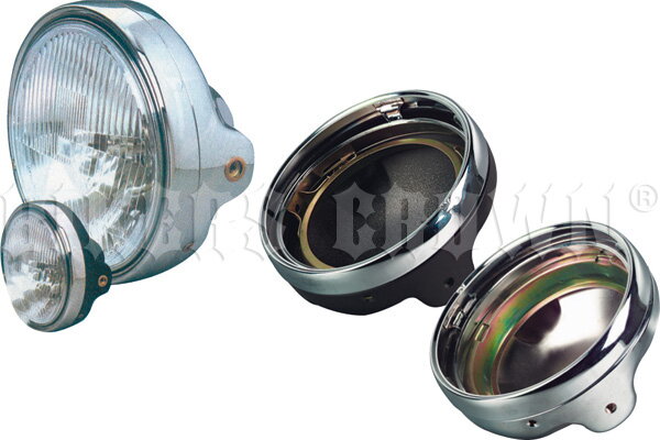 EMGO 66-65040 PREDNÉ SVETLO CHRÓM PR.18CM BEZ PARA