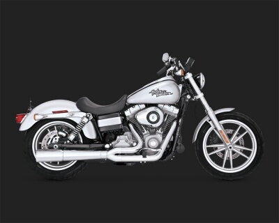Chrómovaný Vance & Hines výfuk PRO PIPE CHROME pre Harley-Davidson